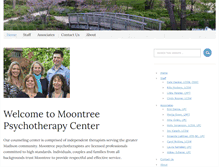 Tablet Screenshot of moontreecenter.com